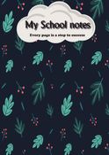 Sanjib Sarkar My School Notes – A4 Size, 200 Pages, Unlined, Blank Notebook for Students, Writing & Drawing
