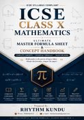 ICSE Class X Mathematics Formula Sheet and Concept Handbook