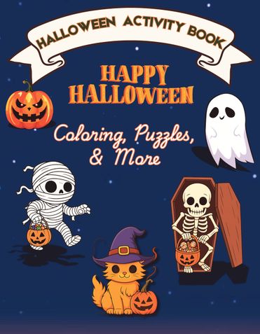 Halloween Activity Book