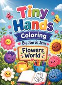 Tiny Hands Colouring: Flowers World