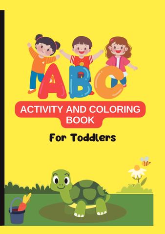 ABC Activity Book, coloring and Letter Tracing for Preschool