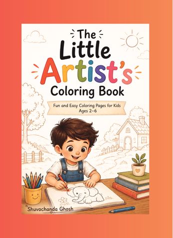 The Little Artist's Coloring Book