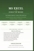MS Excel: Zero to Hero