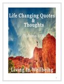 Life Changing Quotes & Thoughts (Volume 173)