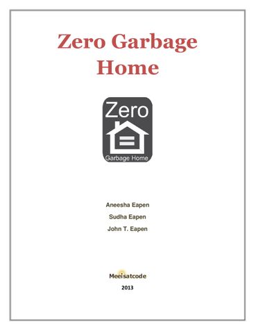 Zero Garbage Home