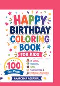 Happy Birthday Coloring Book for Kids