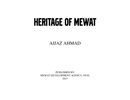 Heritage of Mewat