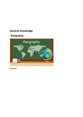 GK-Geography