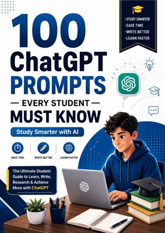 100 prompts chatgpt every student must know