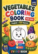 Vegetable Coloring & Learning Book for Kids