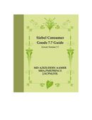 Siebel Consumer Goods 7.7 Guide