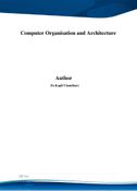 Computer Organisation and Architecture