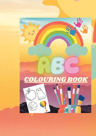 A to Z Alphabet Colouring Book