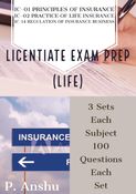 Licentiate (III) Exam Prep Workbook (Life)