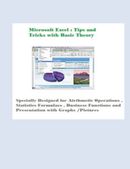 Microsoft Excel Guide ( with Tips and Tricks )