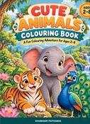 Cute Animals Colouring Book