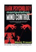 Dark Psychology manipulation & Mind control
