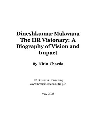 My Biography – Dineshkumar Makwana