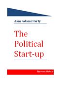 THE POLITICAL STARTUP