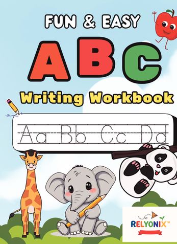 Fun & Easy ABC Writing Workbook Book