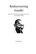 Rediscovering  Gandhi