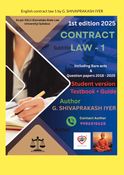 Contract law 1 hybrid book in English