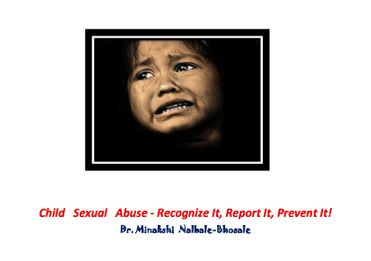 Child   Sexual   Abuse - Recognize It, Report It, Prevent It!
