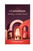 1 Corinthians: Building a Healthy Church