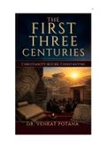 The First Three Centuries: Christianity Before Constantine