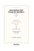 Decoding the Panji of Mithila Volume III