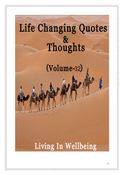 Life Changing Quotes & Thoughts (Volume 32)