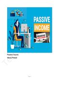 Passive Income