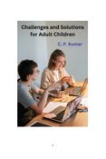 Challenges and Solutions for Adult Children