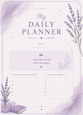 Aesthetic Planner