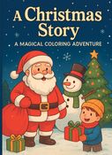 A Christmas Story: A Magical Coloring Adventure