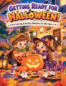 Getting Ready for Halloween! Coloring book