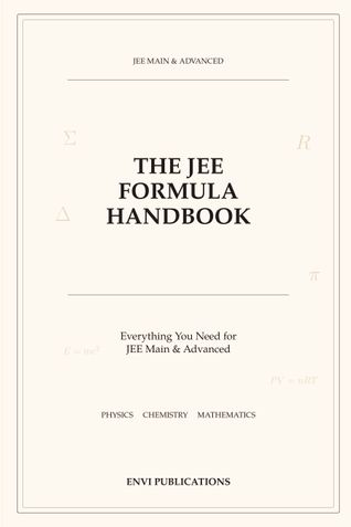 The JEE Formula Handbook