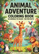 ANIMAL ADVENTURE COLORING BOOK