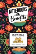 Notebooks with Benefits : 100 French Ruled Notes Pages and Fun Activities