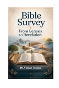 Bible Survey: From Genesis to Revelation