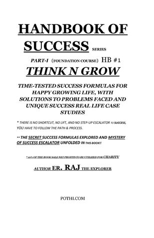 HANDBOOK OF SUCCESS SERIES  PART-I (FOUNDATION COURSE) H B #1 'THINK N GROW'