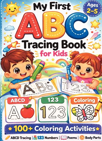 My First Ultimate Tracing Book for Toddlers (ABC, 123, Poems & More)