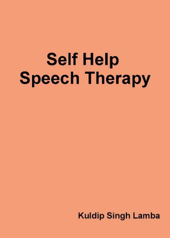 Self Help Speech Therapy