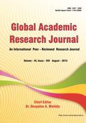 Global Academic Research Journal (August - 2015)