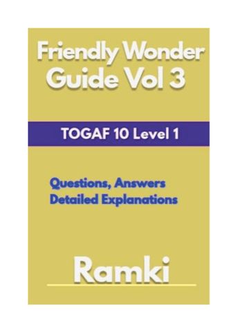 Friendly Wonder Book 3  For TOGAF10 Level 1