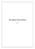 The Summer Vows of Romeo
