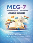 MEG 7 Indian English Literature Guide Book