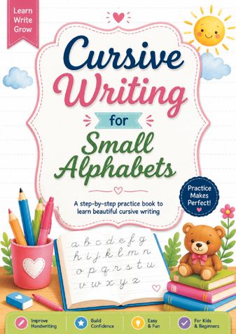 Cursive Writing: Small Letters Practice Book