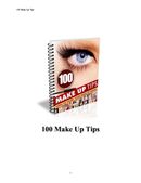 100 Make up tips