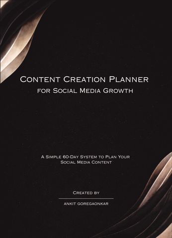 60 Day Content Creator Planner for Social Media Growth